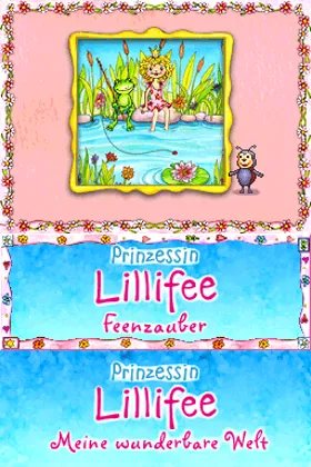 Prinzessin Lillifee - Spielesammlung (Germany) screen shot title